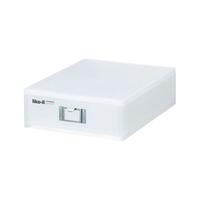 利快桌面文件收纳盒A4资料架办公整理文具分类架文件框 A4文件收纳托盘 横向