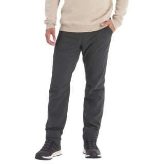 迪卡侬NH100男士冬季雪地徒步防泼水保暖长裤 灰色 XL /2XL/W39 L32