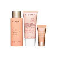 娇韵诗 CLARINS小美盒焕白保湿补水套装
