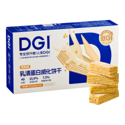 DGI 低GI 威化蛋白棒  豆乳味252g1盒 201-300g 盒装