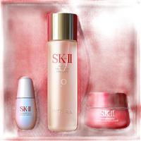 SK-II 护肤套装 (护肤精华露+美白系列光蕴环采钻白精华露+大红瓶系列赋能焕采精华霜)