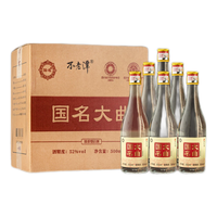 BU LAO TAN/不老潭 真粮酿造 浓香型白酒  光瓶装 52%vol 500mL