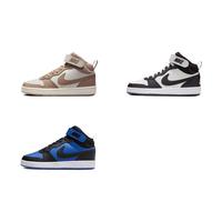 NIKE 皮面 大童运动鞋