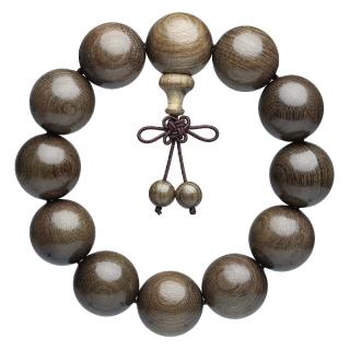 月印百川 金丝楠木手串男女款佛珠手链约20mm