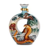 JINJIU 津酒 十二生肖蛇纪念酒 60%vol 浓香型白酒 1500ml 单瓶装