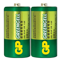 GP 超霸 GP14G-2L2 2号碳性电池 1.5V 2粒装