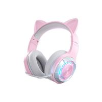 移动端、京东百亿补贴：漫步者 HECATE G30II 头戴式耳机 电竞粉猫耳版 带支架 高音质麦克风