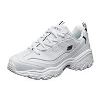 斯凯奇（Skechers）小白熊丨老爹鞋透气增高低帮复古小白鞋男鞋潮流休闲百搭运动鞋 黑标小白熊/WBK 41.5