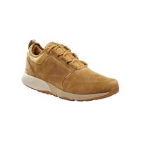 迪卡侬休闲鞋男冬季秋冬皮面保暖舒适减震男2133鞋鞋子运动鞋板鞋FEEL（41、琥珀棕）