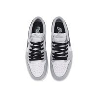 AIR JORDAN Air Jordan 1 Low OG 男子运动板鞋 CZ0790-110 白色/狼灰/黑 40