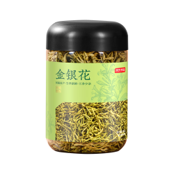 京东京造 金银花50克精选河南封丘金银花茶干花草茶泡水喝的 无硫金银花