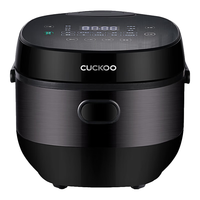 福库(CUCKOO)韩国品牌不粘内胆多功能智能控温24小时预约黑色电饭煲电饭锅3L1-3人份CR-0695FB