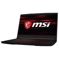 MSI 微星 侠客 GF63 15.6英寸 游戏本 黑色 (酷睿i5-10200H、GTX 1650Ti Max-Q 4G、8GB、512GB SSD、1080P、IPS、144Hz、10SCSR-870CN)