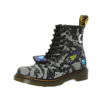 马丁（马汀博士 Dr.Martens）1460 J 经典简约时尚短靴英伦风儿童8孔马丁靴 黑色 34