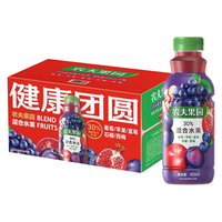 农夫山泉 NONGFU SPRING 农夫果园30%混合果蔬汁饮料 （混合葡萄）1.25L*6瓶