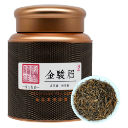 張大花記 福建红茶  黑罐金骏眉-1罐 250克