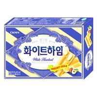 CROWN 克丽安 白巧克力夹心饼干 奶油榛子 142g