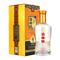 白云边 星级 四星陈酿 53%vol 兼香型白酒 500ml 单瓶装