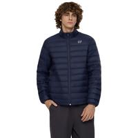 Gap男装2024秋季印花logo小立领657225羽绒服简约外套 海军蓝 170/92A(M)亚洲尺码