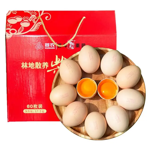  百年栗园 散养 柴鸡蛋  2.7kg 60枚
