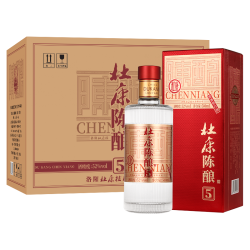 杜康 纯粮高度酒 白酒  整箱装 浓香型 3000mL 52%vol  500ml*6瓶