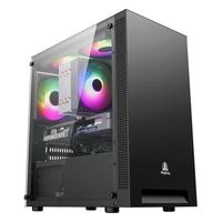 COLORFUL 七彩虹 十二代酷睿版 组装电脑(黑色、250GB SSD、酷睿i3-12100F、GT 1010、8GB)