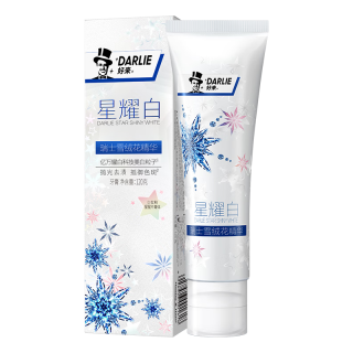 DARLIE 好来 星耀白牙膏 雪绒花款 120g