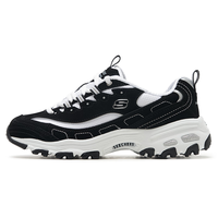 斯凯奇(Skechers)女鞋熊猫鞋 运动鞋休闲鞋轻便透气厚底增高老爹鞋子 黑白色/经典熊猫鞋/款 7/37/240mm 椰乳拿铁/奶茶熊/