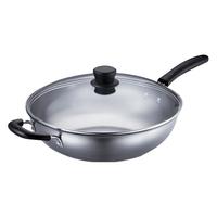 SUPOR 苏泊尔 真不锈系列 FC32T4 炒锅(34cm、无涂层、精铁)