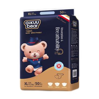  名典熊 aikuu bear 金芯呵护系列 纸尿裤 XL50片