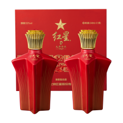 红星 大师传承1949 清香型白酒  礼盒装 52%vol 248mLX2