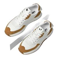 潮流男鞋春秋季舒适撞色跑步鞋耐磨百搭时尚通勤复古男士休闲鞋