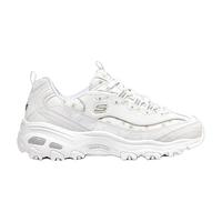 斯凯奇(Skechers)女鞋秋冬fafa熊老爹鞋刺绣低帮运动鞋896180 茶靡白/WHT 36