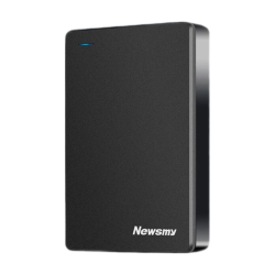 纽曼 1TB 移动硬盘  双盘备份 清风Plus金属版 USB3.0 2.5英寸 黎明