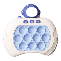 爸爸妈妈 爸爸掌上打地鼠玩具按按乐消消乐闯关速推游戏机解玉按键卓游