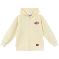 Dickies 儿童秋季连帽开衫中大童休闲开衫卫衣外套男童女童毛圈拉链衫