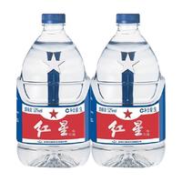 红星 二锅头 52%vol 清香型白酒 5000ml*2瓶 双支装
