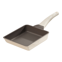 荣事达（Royalstar） 玉子烧日式家用陶瓷平底锅不粘锅早餐锅煎锅煎蛋 【无氟涂层】陶瓷玉子烧 18cm