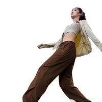 VVC 成毅同款休闲裤男女冬季直筒工装保暖裤运动户外加绒裤子 摩卡色5°C-8°C M 45-50kg