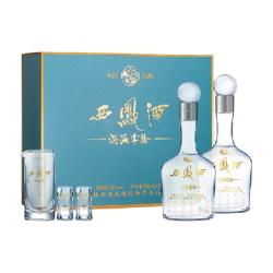 西凤酒 海窖龄 10年 52度白酒 500ml*2瓶
