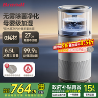 白朗 Brandt 无雾加湿器卧室空气净化一体母婴大客厅大面积增湿母婴级 2025年新款 J10