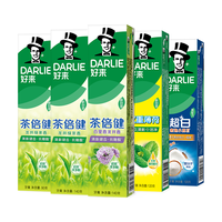 DARLIE 好来 原黑人超白茶一套多效口腔护理610g