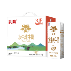 南国乳业 水牛纯牛奶200ml*24盒