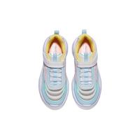 SKECHERS 斯凯奇 女童运动鞋儿童鞋2023新款4-12岁中大童轻量休闲鞋319010L 白色/多彩色/WMLT 32码