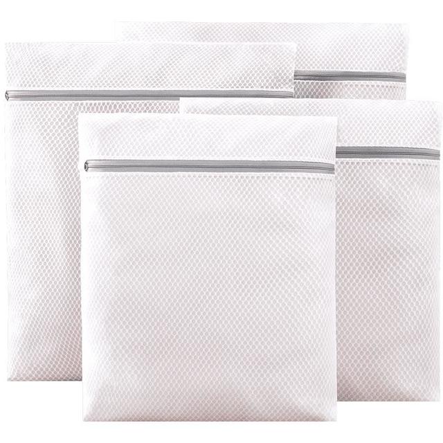 京东京造 洗衣袋 4件套 白