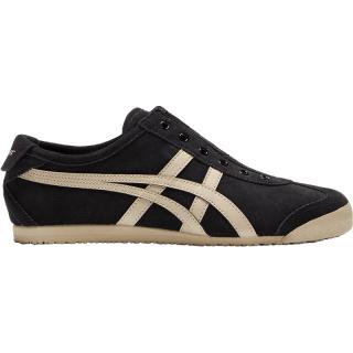 Onitsuka Tiger鬼塚虎一脚蹬懒人鞋 男女鞋低帮运动休闲鞋MEXICO 66™SLIP-ON 黑色 39