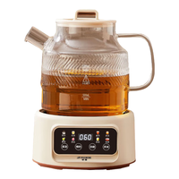 半球养生壶多功能家用全自动0胶水玻璃迷你煮茶器办公室烧水壶养生杯花茶壶 智能预约 1L加厚玻璃【分体0胶水】 1L