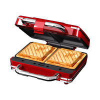 Nostalgia Electrics 三明治机早餐机吐司面包机华夫饼机热压三明治机多功能BSM700