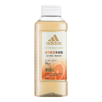 adidas阿迪达斯女士香氛沐浴露温和清洁敏感肌适用植萃配方持久留香 【甜橙香】活力触发250ml
