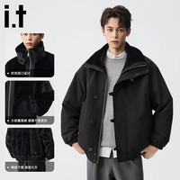 :CHOCOOLATE CHOCOOLATE 男士棉服外套 秋冬加厚保暖棉衣